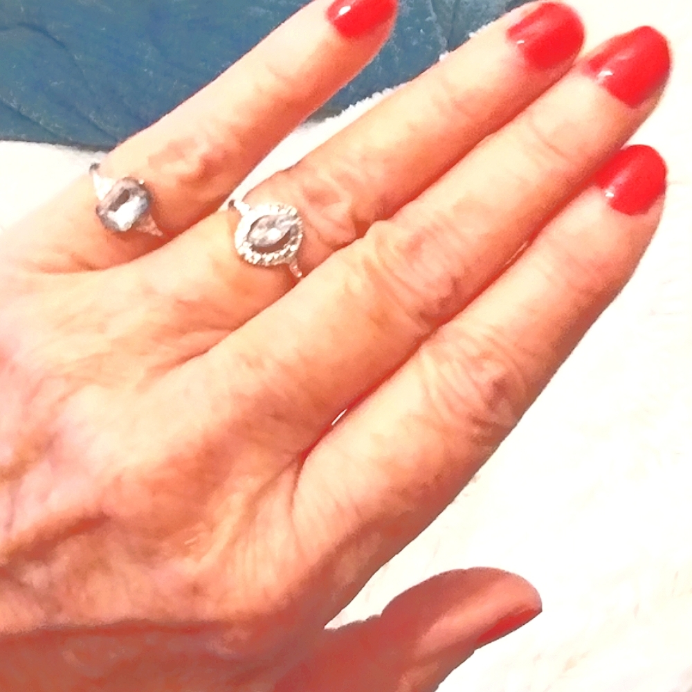 2 Designer Rings (6-7) NEW - Picture 3 of 6